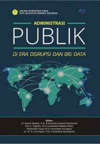 Image of Administrasi Publik di Era Disrupsi dan Big Data
