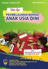 Image of Buku Ajar : Pembelajaran Bahasa Anak Usia Dini