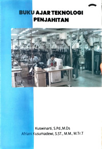 Image of Buku Ajar Teknologi Penjahitan