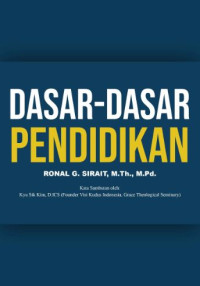 Image of Dasar-Dasar Pendidikan