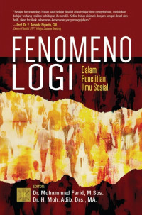 Image of Fenomenologi dalam Penelitian ilmu Sosial
