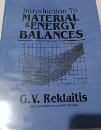 Image of Introduction to Material and Energy Balances