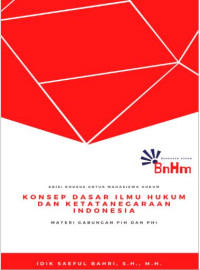 Image of Konsep Dasar Ilmu Hukum dan Ketatanegaraan Indonesia