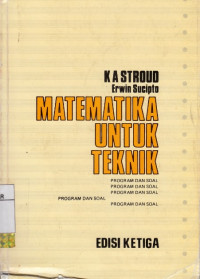 Image of Matematika Untuk Teknik