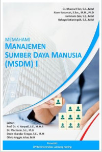 Image of Memahami Manajemen Sumber Daya Manusia (MSDM) I