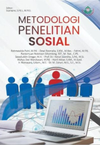 Image of Metodologi Penelitian Sosial