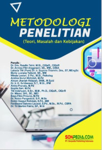 Image of Metodologi Penelitian (Teori, Masalah dan Kebijakan)
