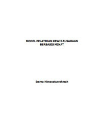 Image of Model Pelatihan Kewirausahaan Berbasis Minat