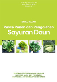 Image of Pasca Panen dan Pengolahan Sayuran Daun: Buku Ajar