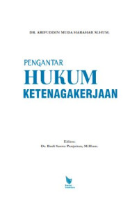 Image of Pengantar Hukum Ketenagakerjaan