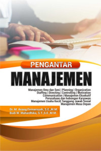 Image of PENGANTAR MANAJEMEN