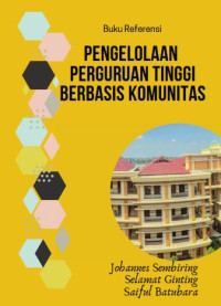 Image of Pengelolaan Perguruan Tinggi Berbasis Komunitas