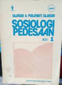 Image of Sosiologi Pedesaan, Jilid 1