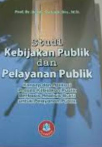 Image of Studi Kelayakan Publik dan Pelanan Publik
