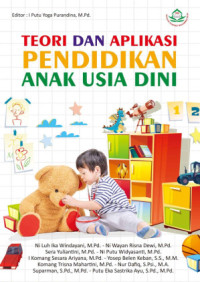 Image of Teori dan Aplikasi Pendidikan Anak Usia Dini